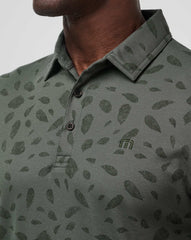 Magma Melt Polo Men/Dark Olive