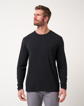 Cloud Crew Long Sleeve Tee Men/Black