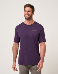 Social Hour Tee Men/Purple Velvet
