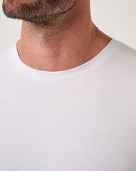 Cloud Crew Long Sleeve Tee Men/White