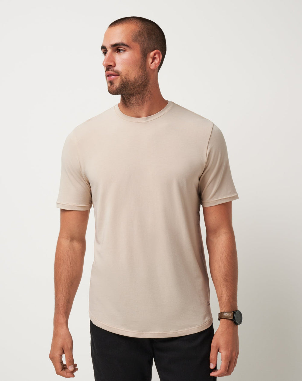 Cloud Crew Tee Men/Italian Sand