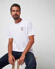 Born On The Fourth Tee Men/White