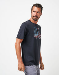 Flag Flyer Tee Men/Black