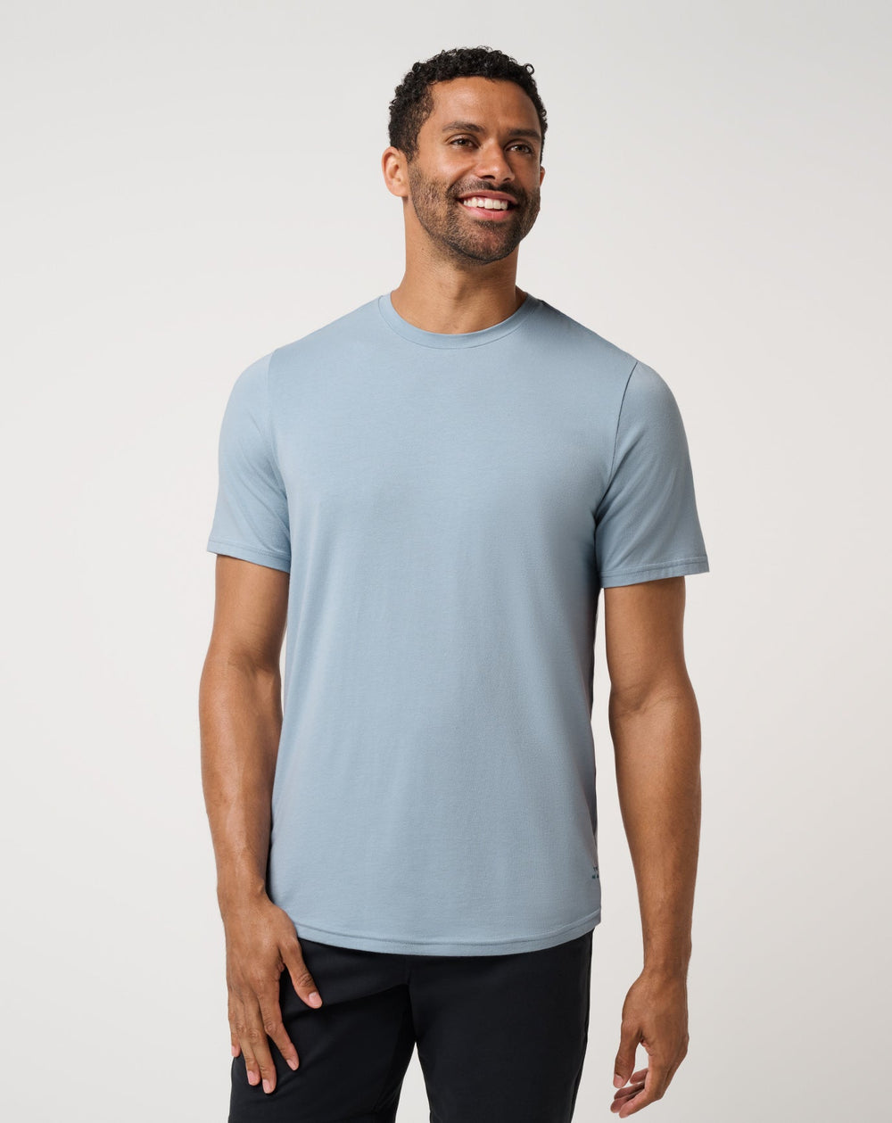 Cloud Crew Tee Men/Ash Blue