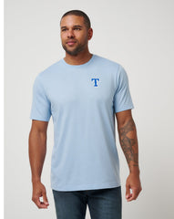 Texas Rangers Friendly Rivalry Tee Men|New/Heather Blue