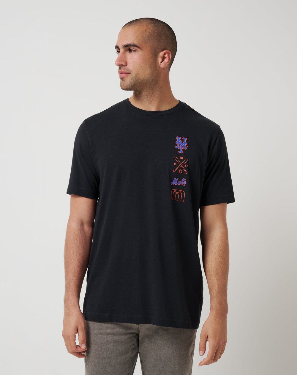 New York Mets Sunset Slam 2.0 Tee Men|New/Black