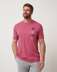Minnesota Twins Sunset Slam 2.0 Tee Men|New/Heather Red