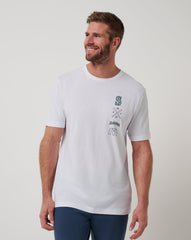 Seattle Mariners Sunset Slam 2.0 Tee Men|Game Day|New/White
