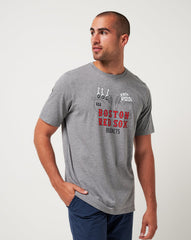 Boston Red Sox Strike One Tee Men|Game Day|New/Heather Grey