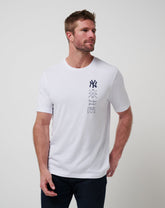 New York Yankees Sunset Slam 2.0 Tee Men|Game Day|New/White