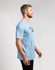 Everglades 2.0 Tee Men/Heather Allure