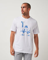 Los Angeles Dodgers Bleacher Breeze Tee Men|Game Day|New/White