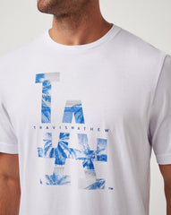 Los Angeles Dodgers Bleacher Breeze Tee Men|Game Day|New/White
