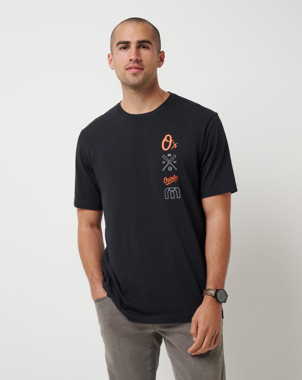 Baltimore Orioles Sunset Slam 2.0 Tee Men|New/Black