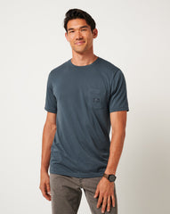 Preferred Status Tee Men/Mood Indigo/Vintage Indigo