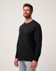Performance Jersey Long Sleeve Tee Men/Black