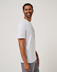 Rainforest Canopy Tee Men/White