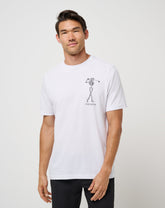 Golf Sucks Tee Men/White
