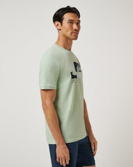 Player Parking Tee Men/Aqua Foam