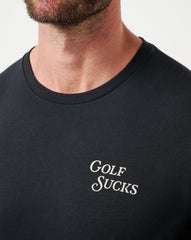 Course Rules Tee Men/Black