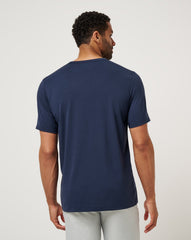 Long Holiday Tee Men/Total Eclipse