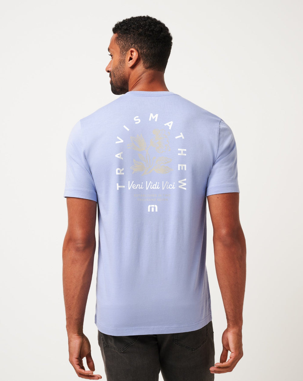 Night Diver Tee Men/Heather Violet Storm