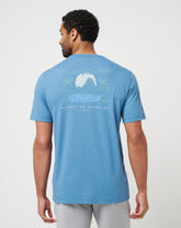 Bungalow Bliss Tee Men/Stellar Blue