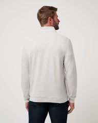 Cloud Sweater Quarter Zip Men/Heather Grey