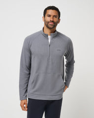 Performance Waffle Quarter Zip Men|Golf/Quiet Shade
