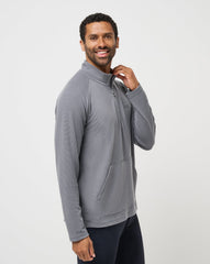Performance Waffle Quarter Zip Men|Golf/Quiet Shade