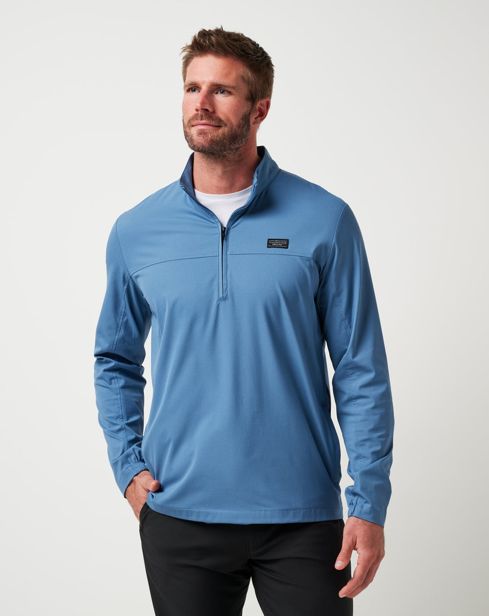 Wanderlust Quarter Zip Men|Golf/Copen Blue