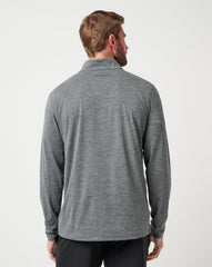 Heater Pro Quarter Zip Men|Golf/Heather Grey