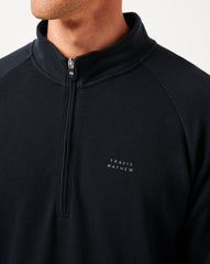 Performance Waffle Quarter Zip Men|Golf/Black