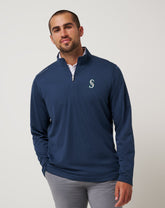 Seattle Mariners Time To Tailgate Quarter Zip Men|Game Day|New/Navy