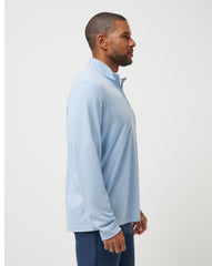 Minnesota Twins Time To Tailgate Quarter Zip Men|New/Heather Blue