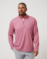 Texas Rangers Time To Tailgate Quarter Zip Men|New/Heather Red