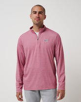 Washington Nationals Time To Tailgate Quarter Zip Men|New/Heather Red