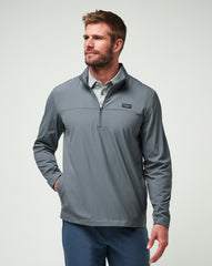 Wanderlust Quarter Zip Men|Golf/Quiet Shade