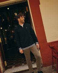 Happier Hour Quarter Zip Men/Black