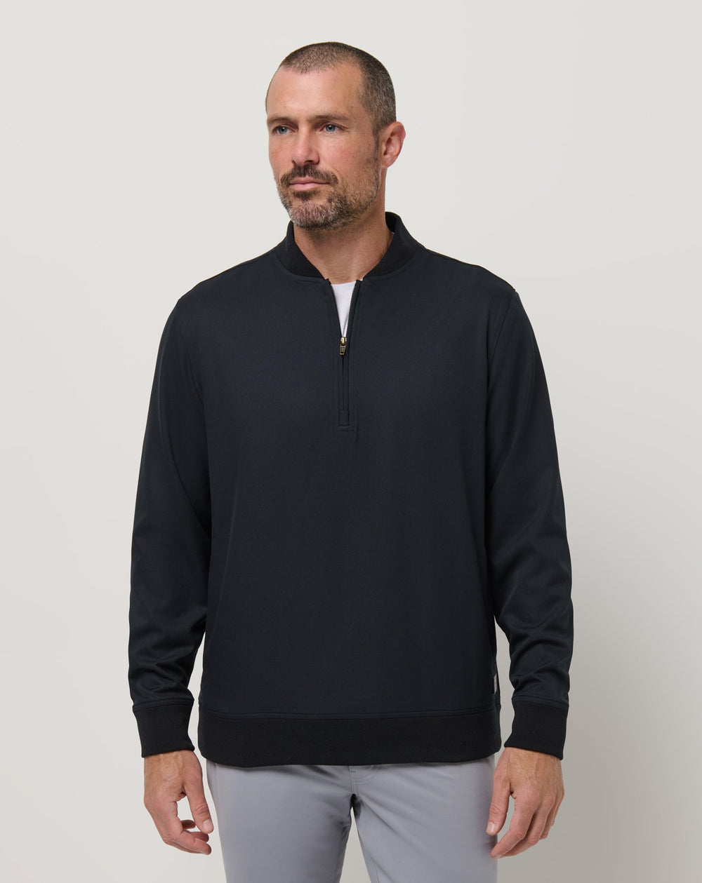 Highway Men Quarter Zip Men/Black