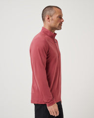 Heater Pro Quarter Zip Men|Golf/Roan Rouge