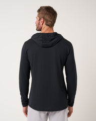 Performance Jersey Hoodie Men|Golf/Black