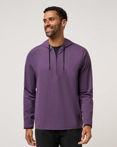 Hero Hour Tech Hoodie Men|Golf/Purple Velvet
