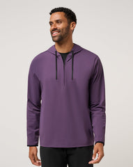 Hero Hour Tech Hoodie Men|Golf/Purple Velvet
