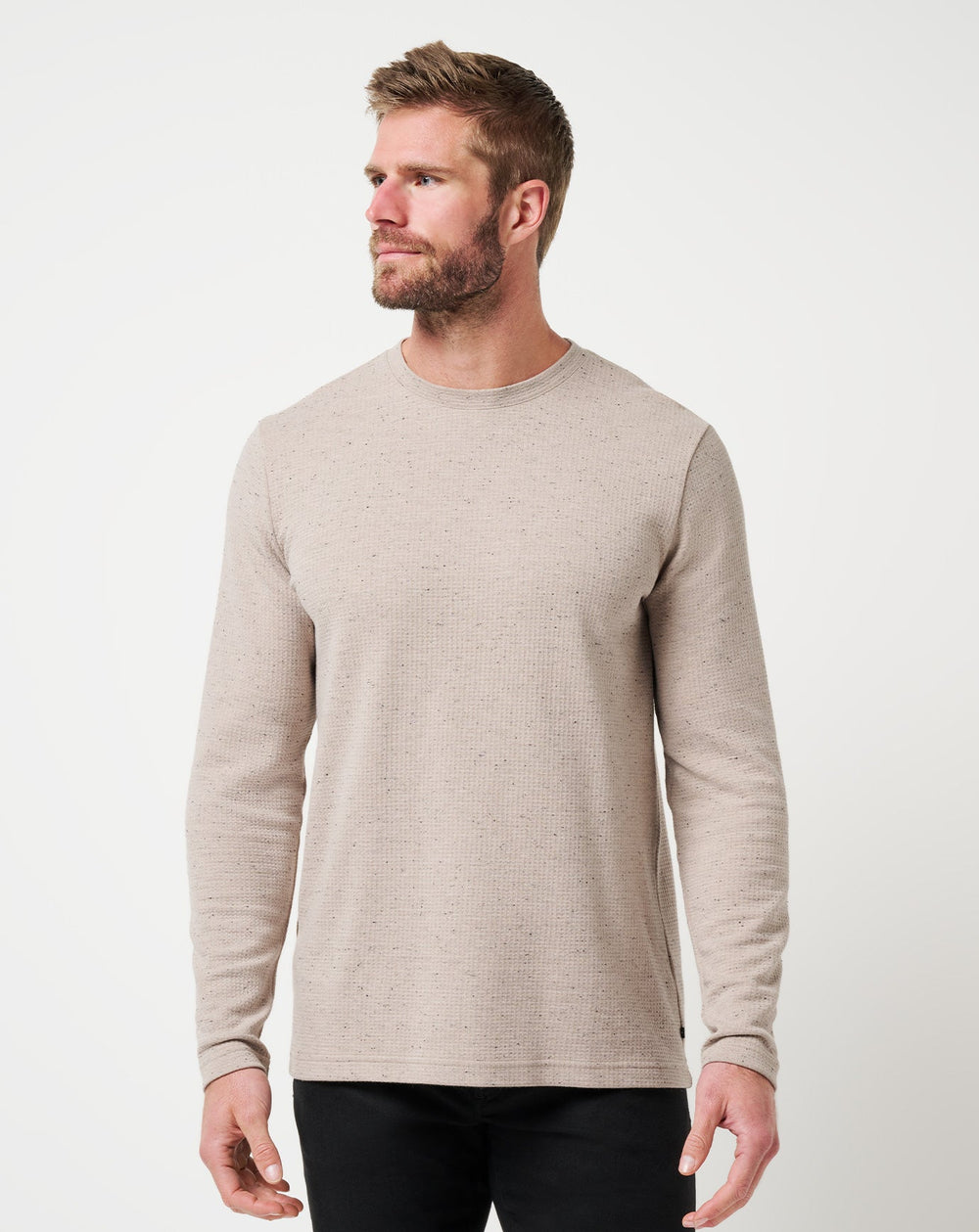 Cloud Waffle Crew Men/Oxford Tan