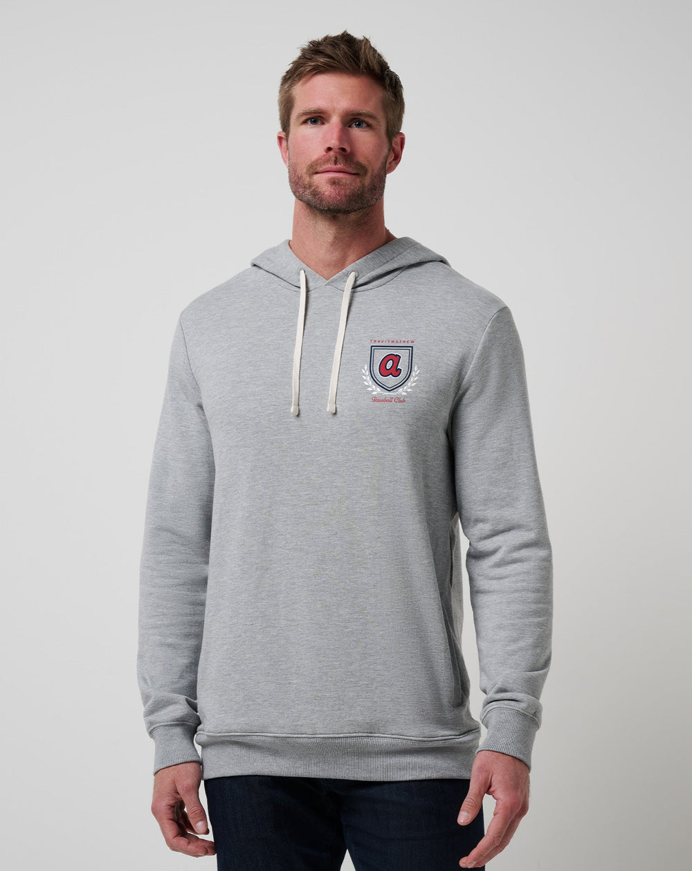 Atlanta Braves Stadium Hoodie Men|New/Heather Grey