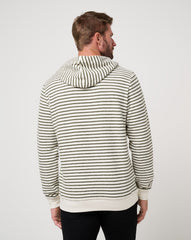 Shark Warning Hoodie Men/Dark Olive