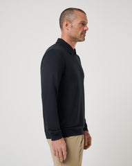 Amenities Collar Crew Men/Black