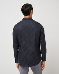Techwoven Tidbits Button-Up Men/Black