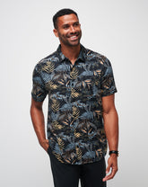 Knit Hanabata Days Button-Up Men/Black